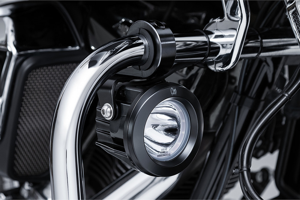 CIRO Spotlight Fits w/ Engine Guard Mount - Black 45019