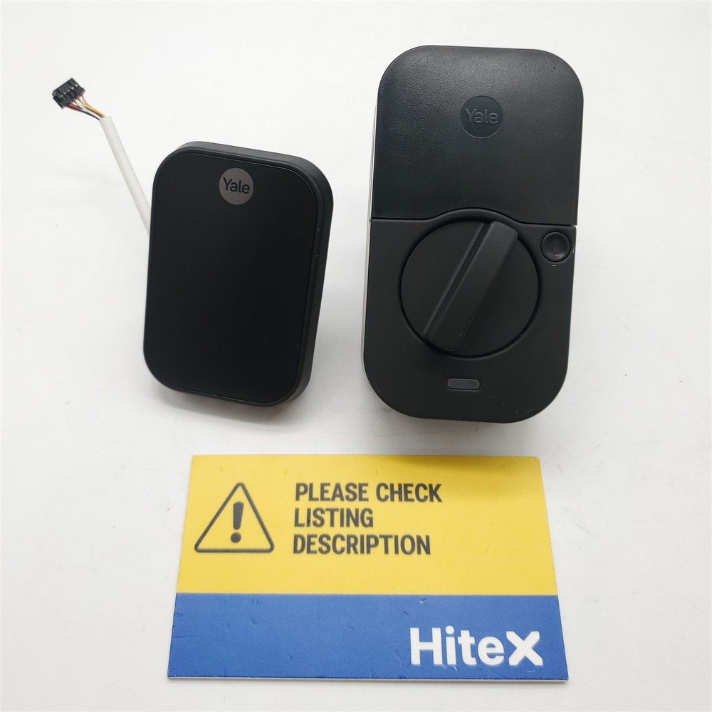 Yale Assure Lock 2 Plus Deadbolt, Black Suede Smart Keyless Entry Lock *READ*