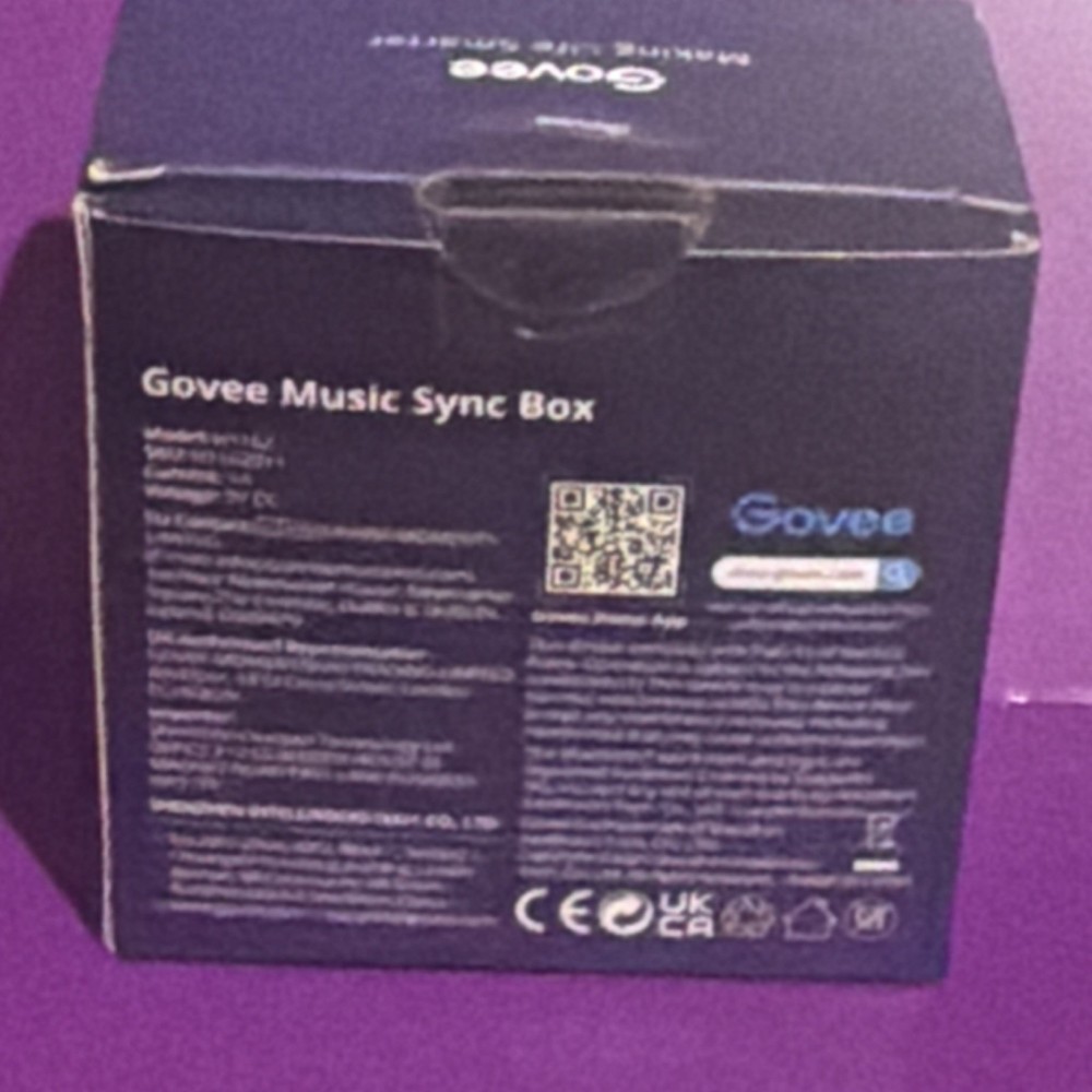 Govee Music Sync Box DMX Interface Bluetooth H168211 X0035F1X33