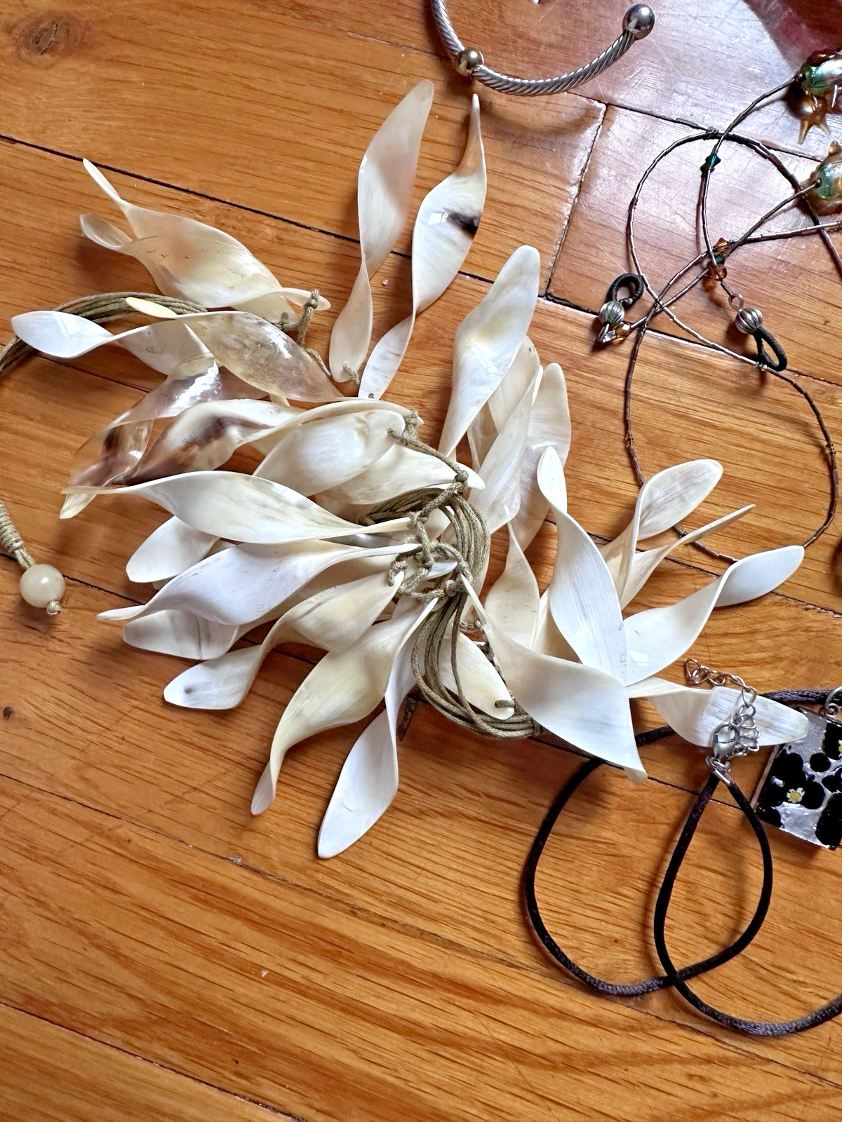 Big Estate Lot Costume Jewelry All Wearable Murano RLL Tiffany Ethnic Statement