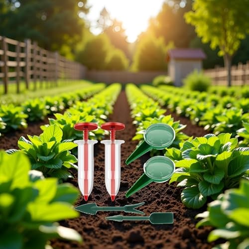 6Pcs Mini Sowing Seed Dispenser,Planter Tool, Handheld Seed Planter, Seed