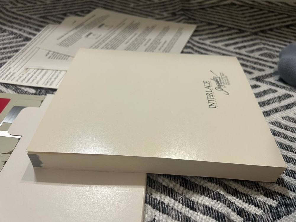 Interlace Information Manager Macintosh Software Complete Boxed w/ Disks