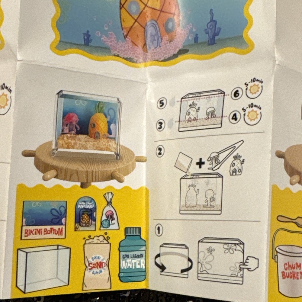 MGA's Miniverse Make It Mini Spongebob Squarepants~HTF Bikini Bottom