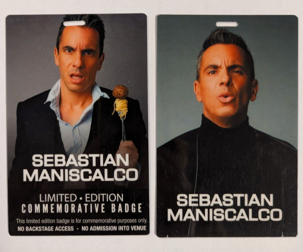Sebastian Maniscalco Commemorative Badge