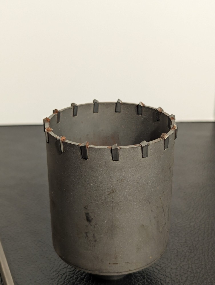 3" Diameter Thin Wall Carbide Tipped Core Bit w/ Center Pilot - 4" Inch Length