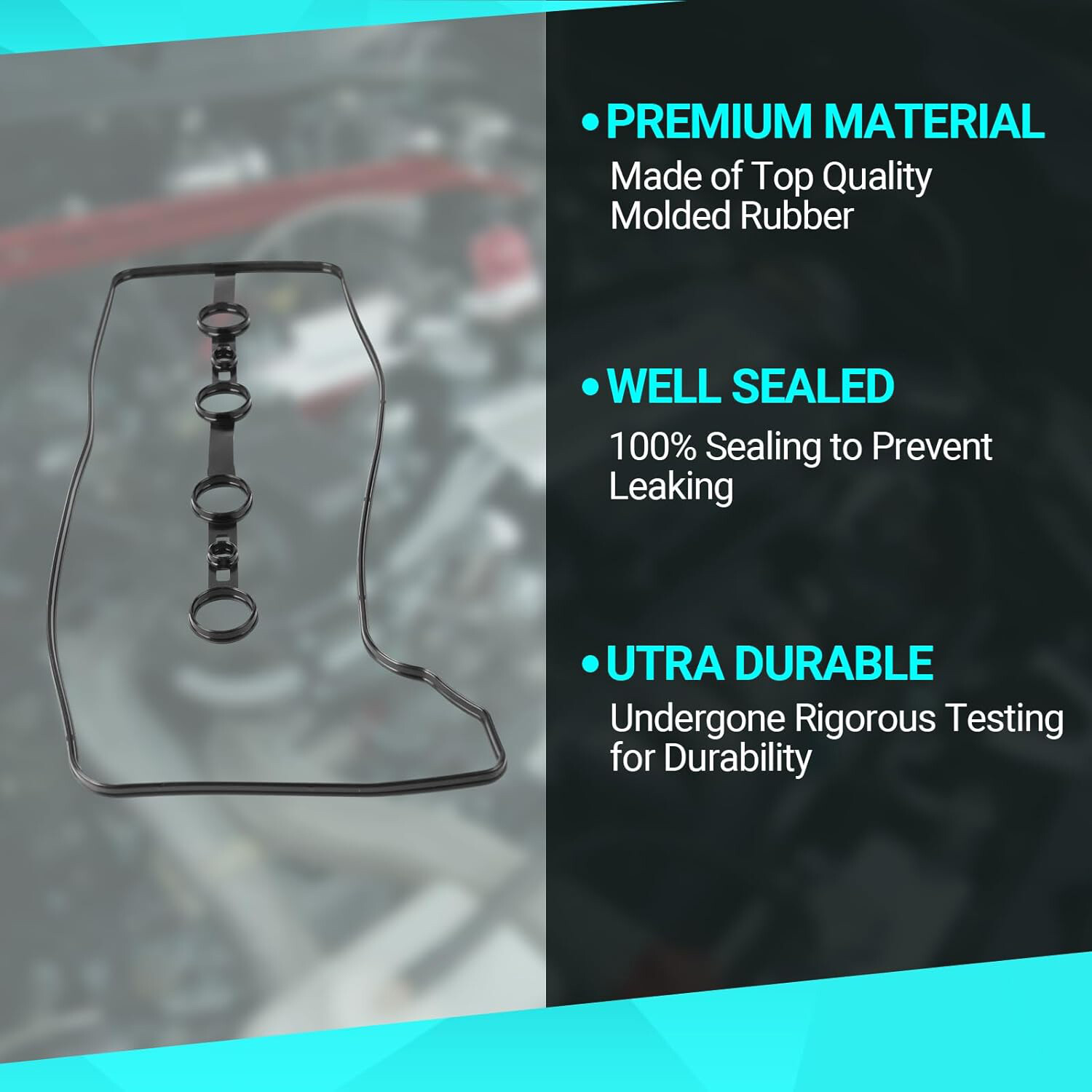 Engine Valve Cover Gasket For Toyota Camry 2002-2011 2.4L L4 2362cc 11213-28021