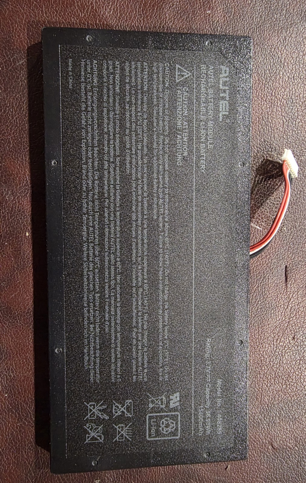 New Genuine 15400mAh 408285 Battery for AUTEL MaxiSys Elite Diagnostic Scanner