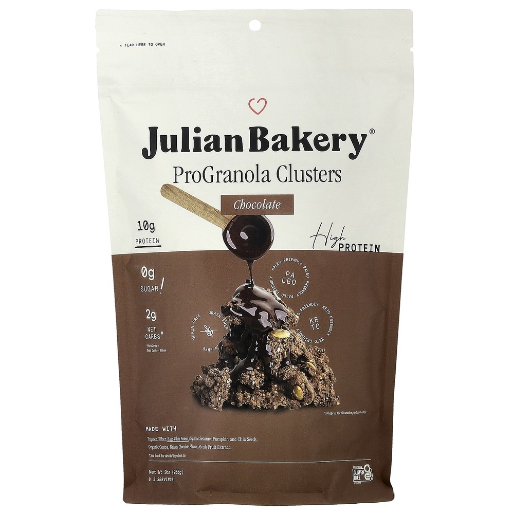 Pro Granola Clusters, Chocolate , 9 oz (255 g)