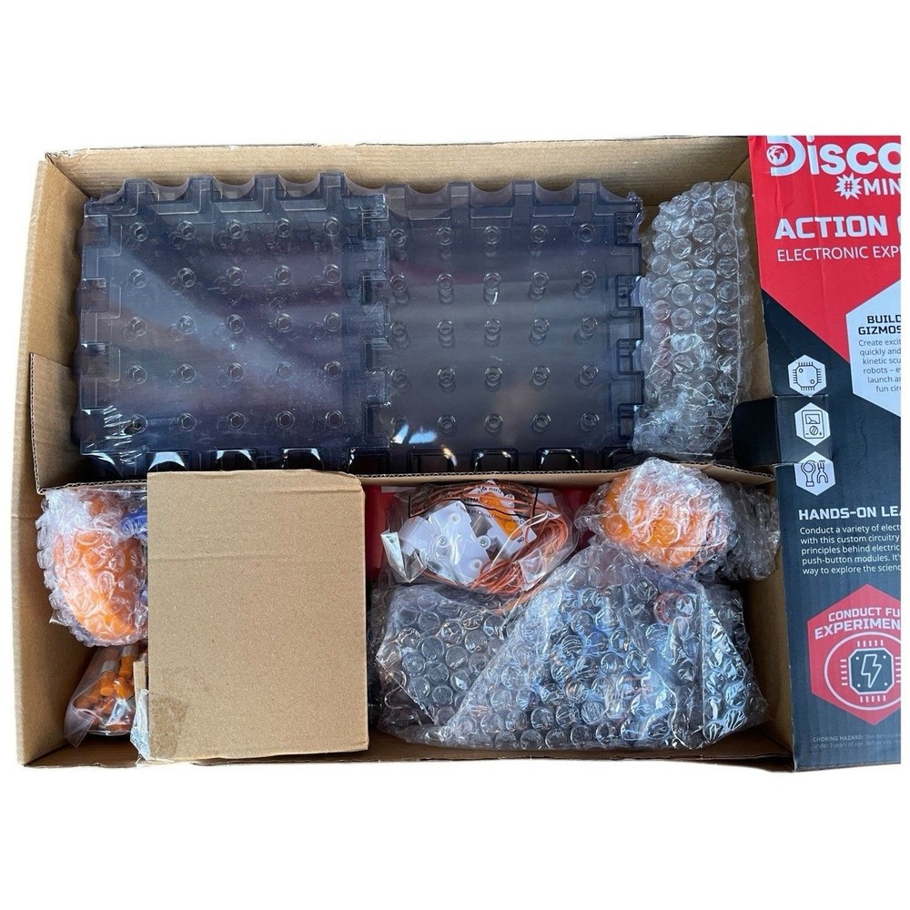 Discovery MINDBLOWN Action Circuitry Electronic Experiment STEM Kit Science set