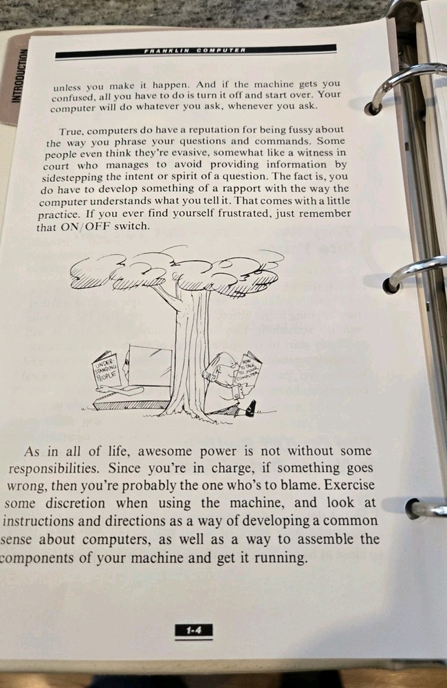 Franklin Ace 1000 User Reference Manual with Diagnostic Schematics VERY NICE