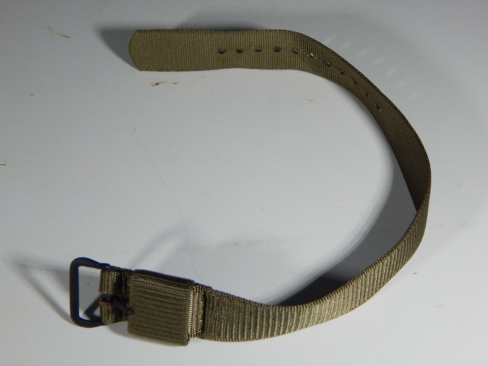 VIETNAM ISSUE MILITARY WATCH BAND 'New Old Stock' 1960's marked STAINLESS STEEL