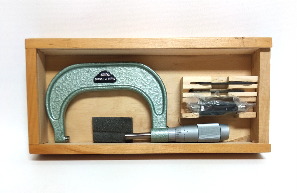 Sandvik OUTSIDE MICROMETER with friction thimble-carbide 2’-3’ .0001