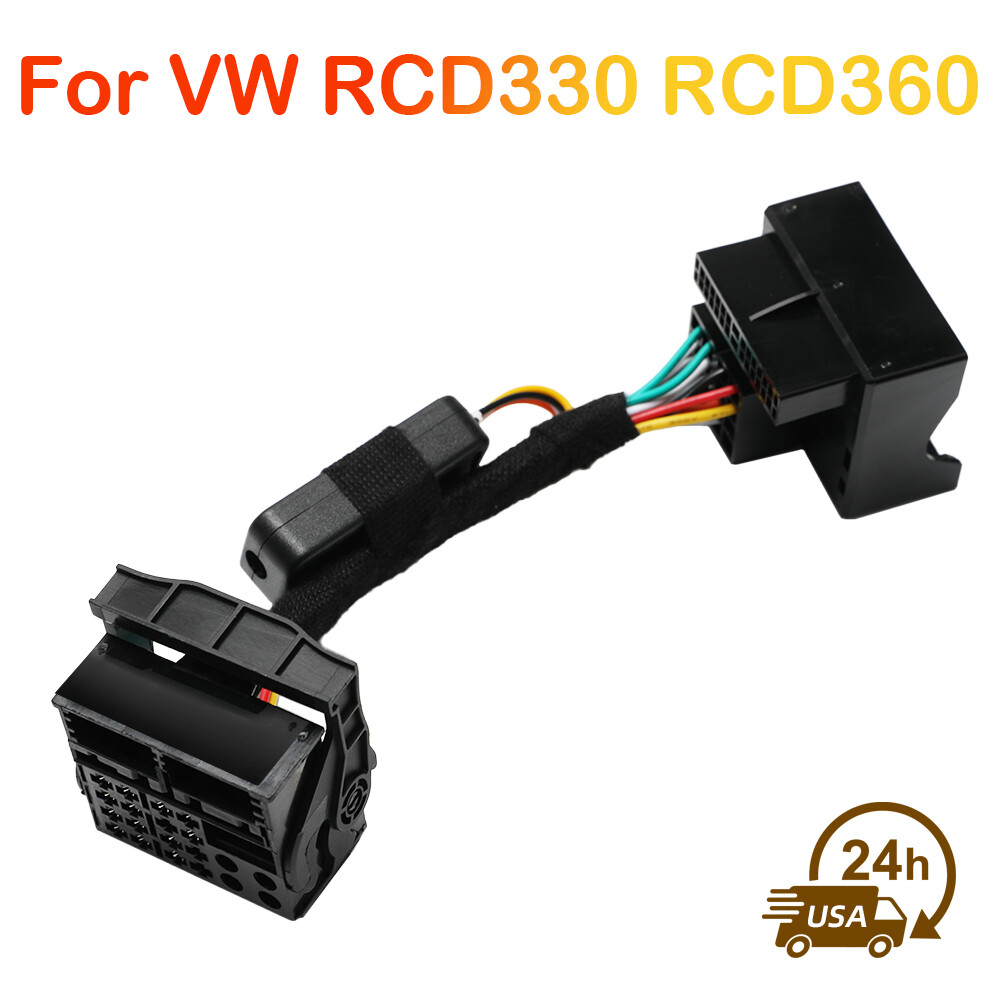 Multifunction Steering Wheel Button Control Simulator Adapter For RCD330 360PRO