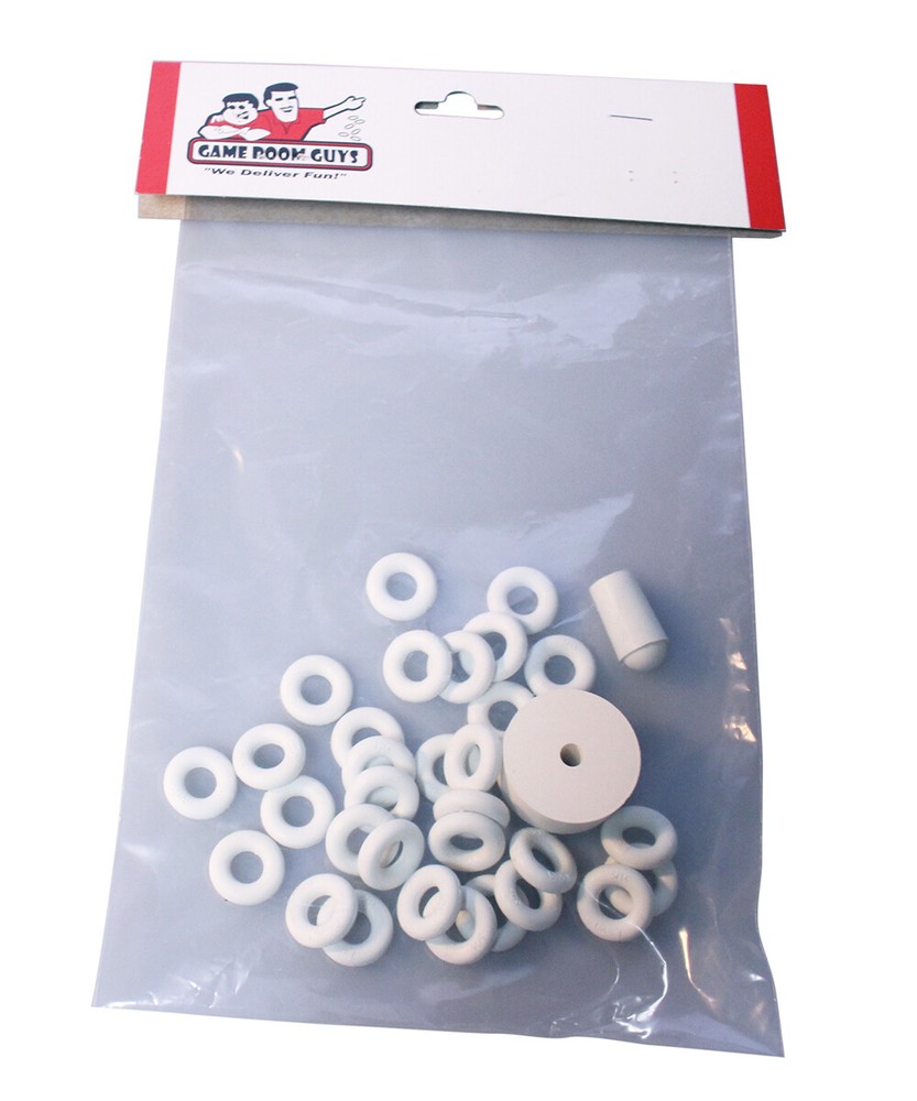 Bally Dude Ranch Pinball Machine Replacement Repair Rubber Ring Kit White