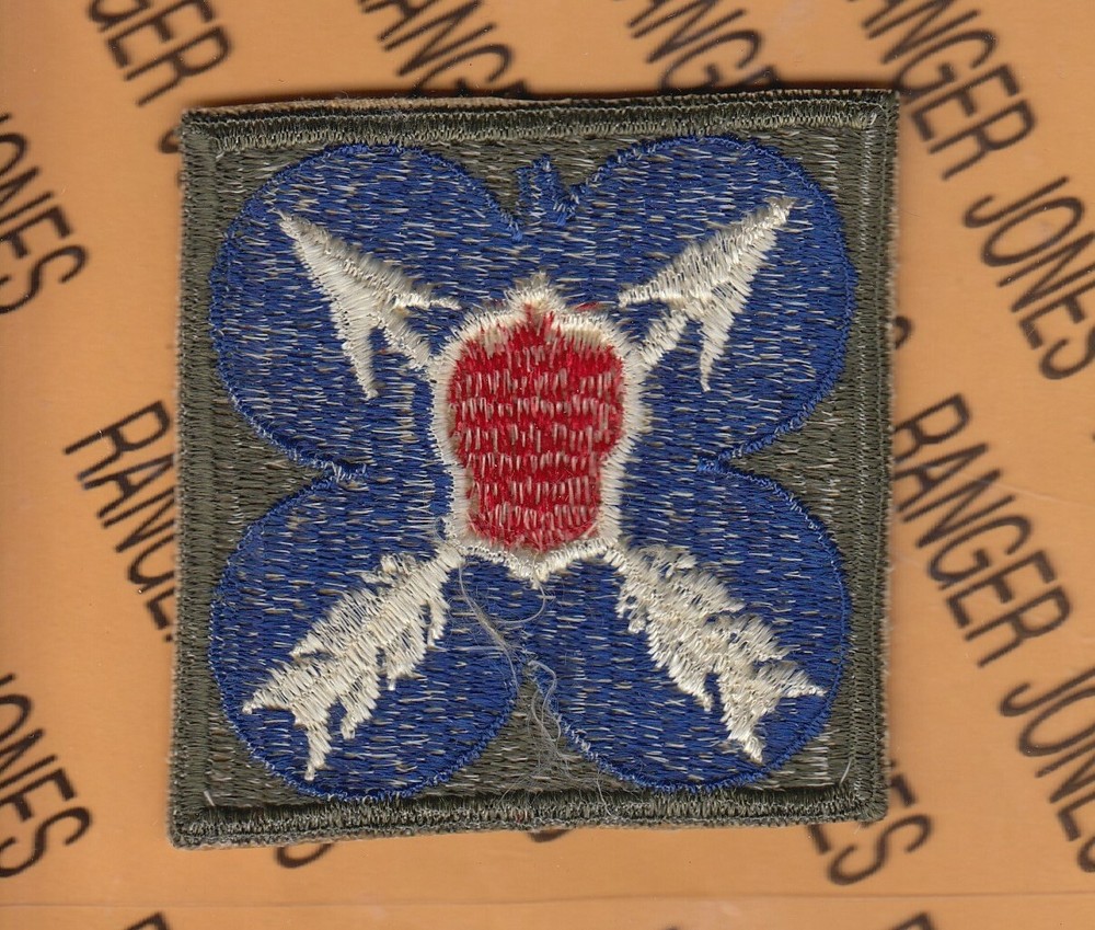 WWII US Army 21st XXI CORPS patch c/e AB