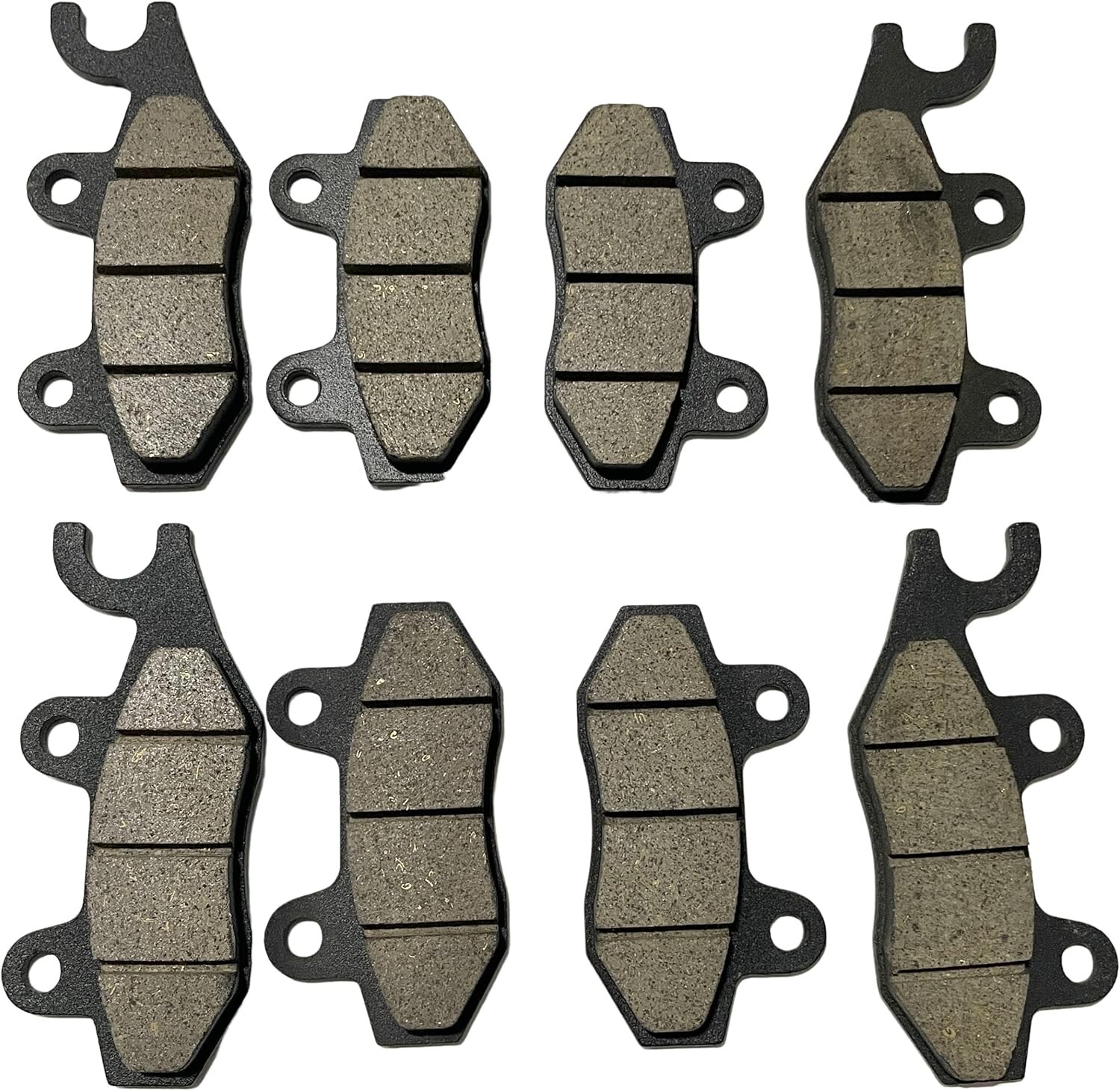 Font+Rear L&R Brake Pads for Hisun UTV 400 450 500 550 700 750Axis 500 700massmo