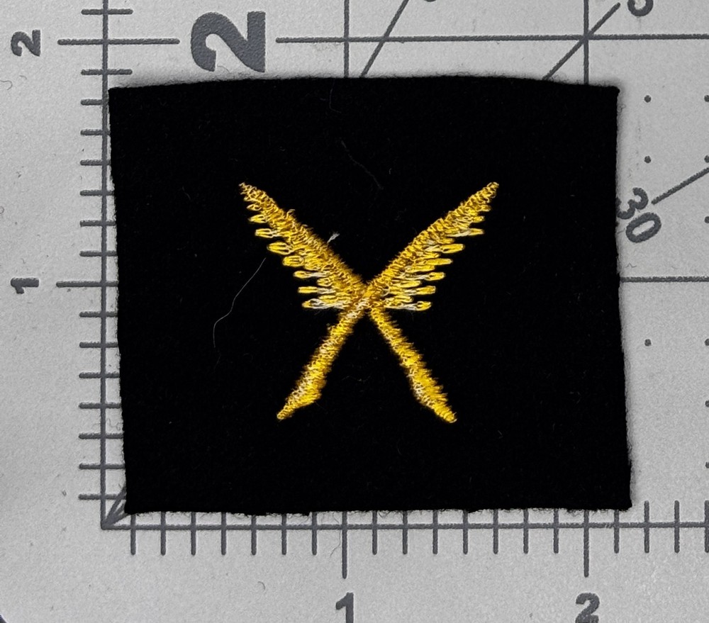 USMC Shipboard Marine Yeoman Cuff Patch Inv# K2227