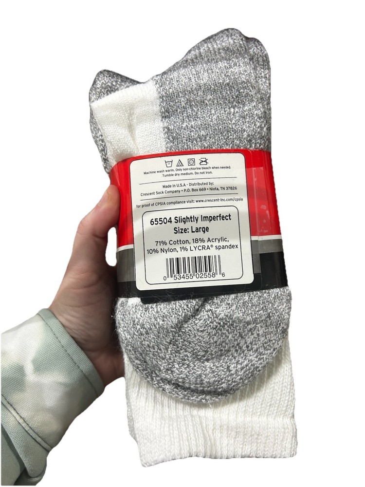 Socks Power Cushion Three Pair Pack Large Wide