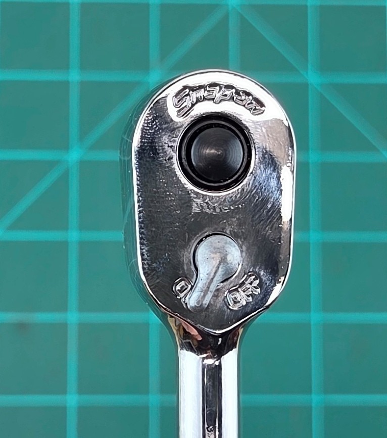 Snap On Tools TRLL72 1/4” Drive Dual 80 EXTRA LONG Quick Release Ratchet NICE