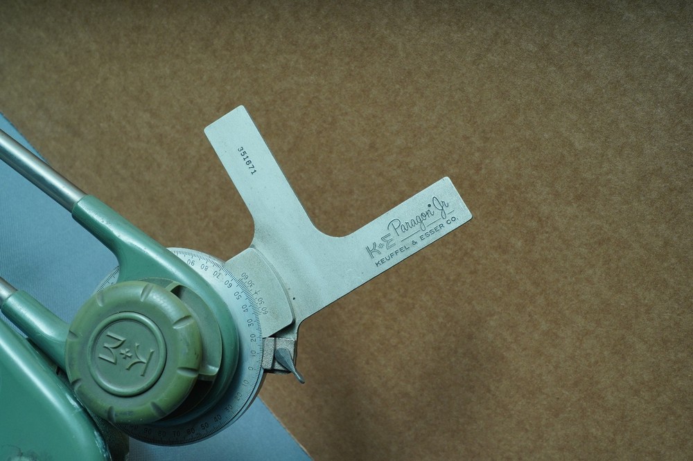 K & E Paragon Jr. Drafting Arm With Rule And Clamp