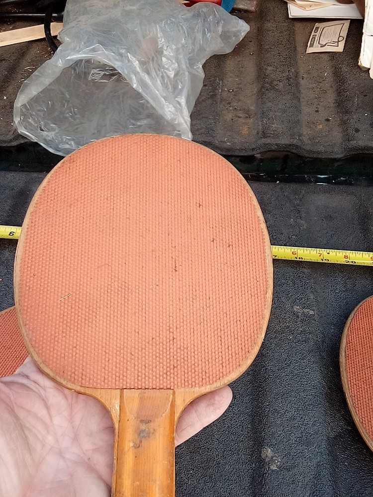 Vintage Ping Pong Paddles