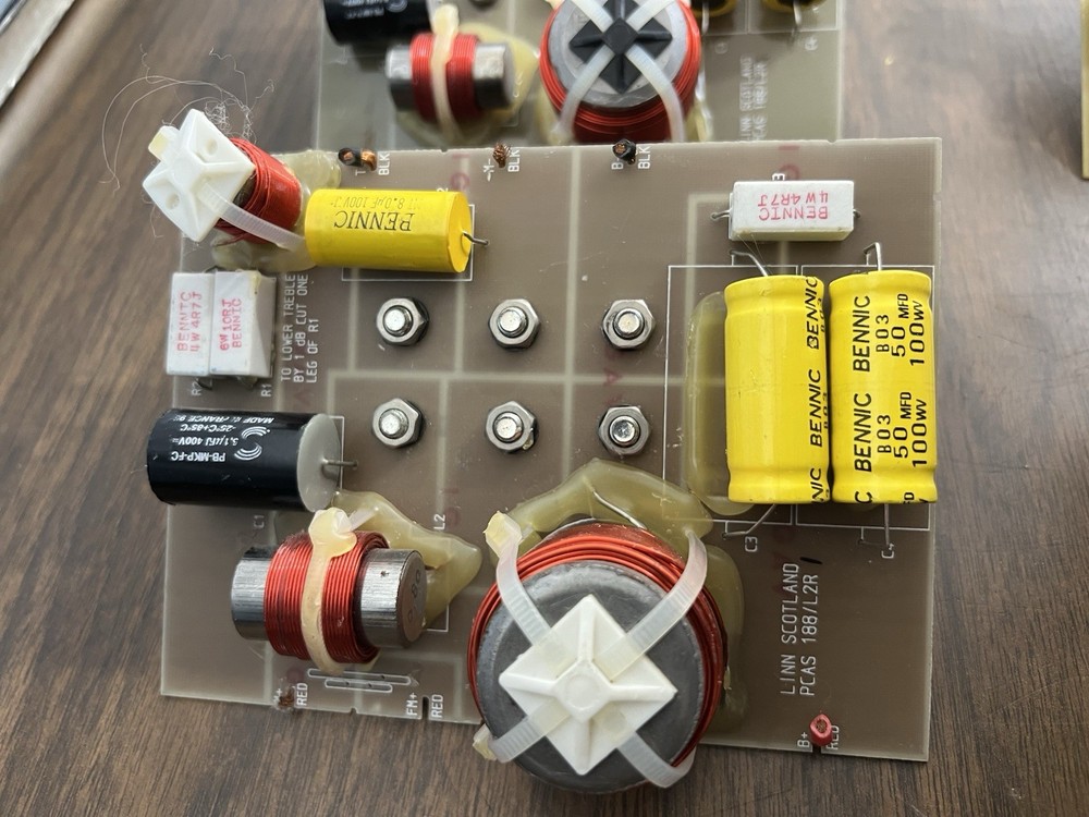 Crossover for Linn speakers Untested ( PRICE FOR ONE PAIR )