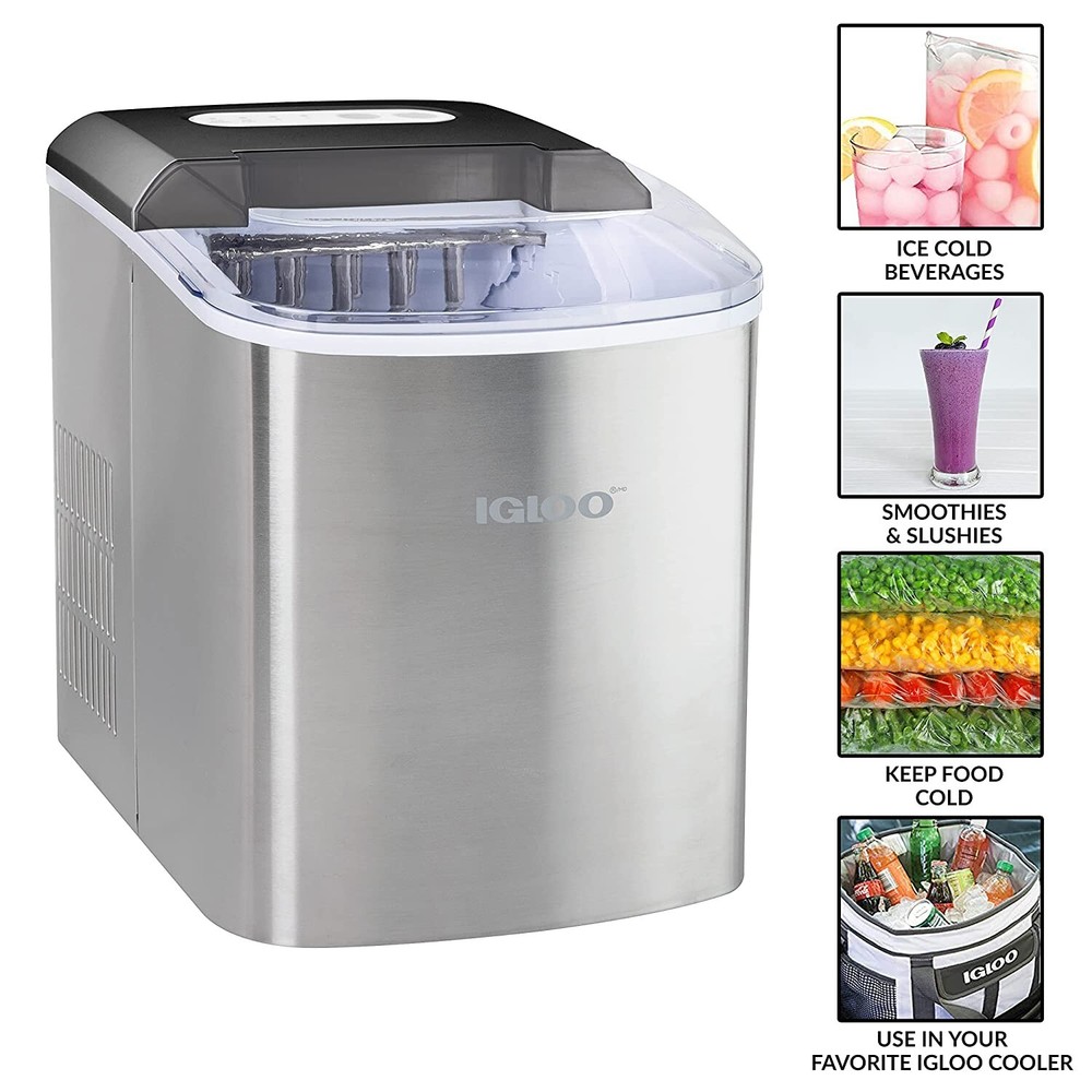 Igloo Automatic Portable Electric Countertop Ice Maker Machine - Multiple Colors