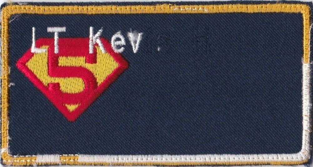 USN VP-5 Lt Nametag Wing Patch A-7