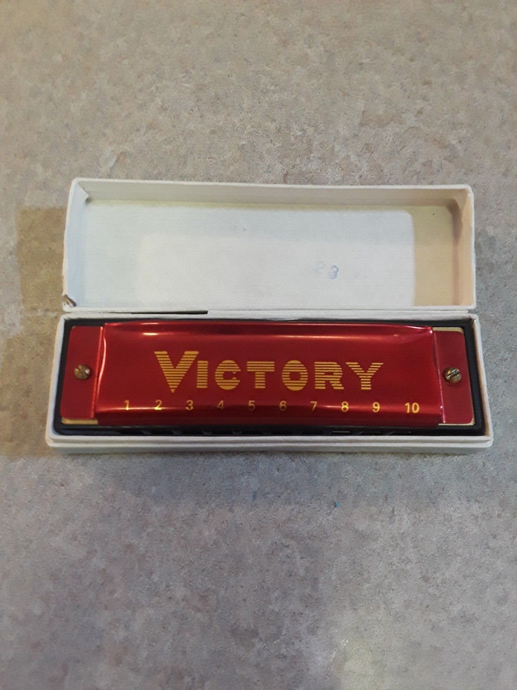 Victory Harmonica in Original Box Nice Condition