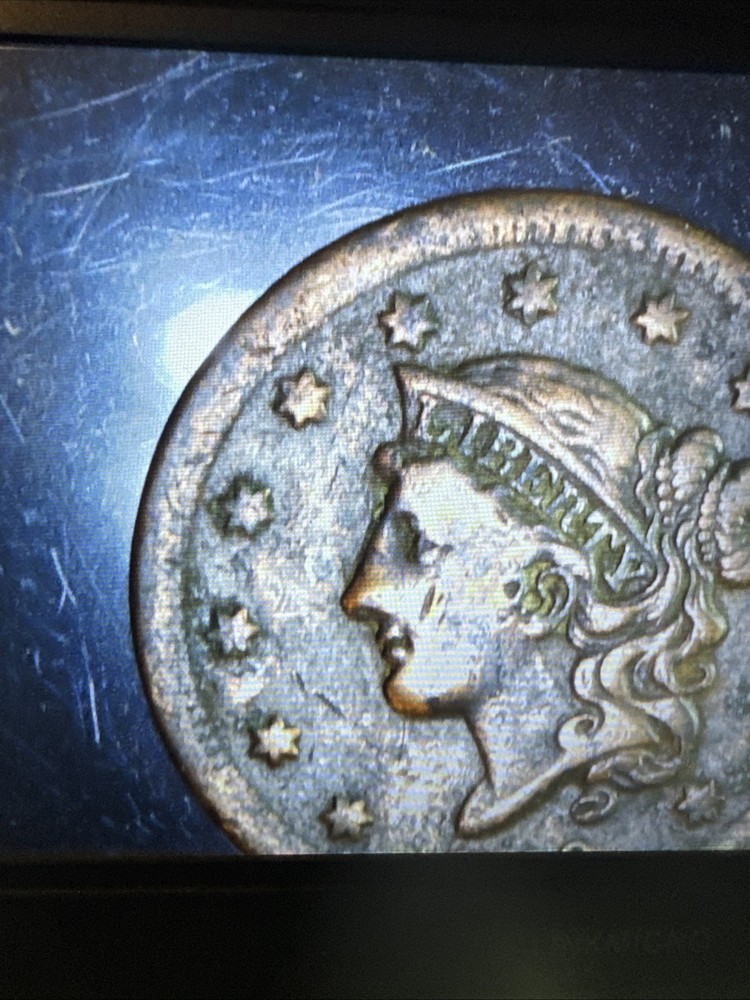 1839 Large Cent Matron Head / Silly Head Rarer Coin