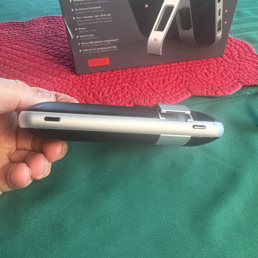 TUMI Portable Bluetooth Speaker