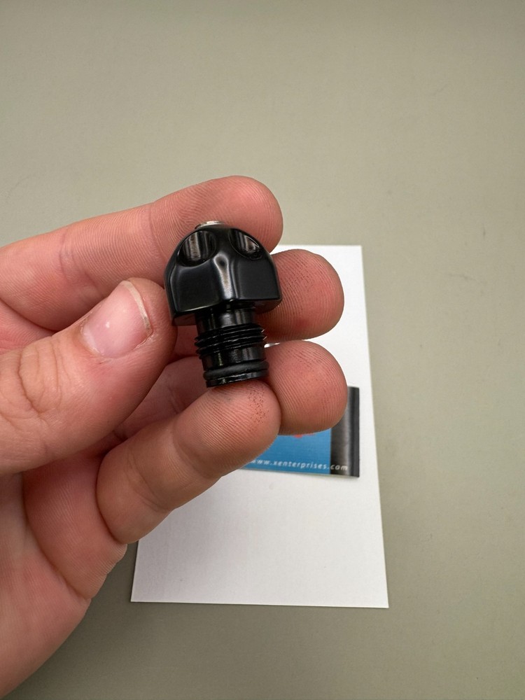 System X Intimidator Ram Cap-Gloss Black