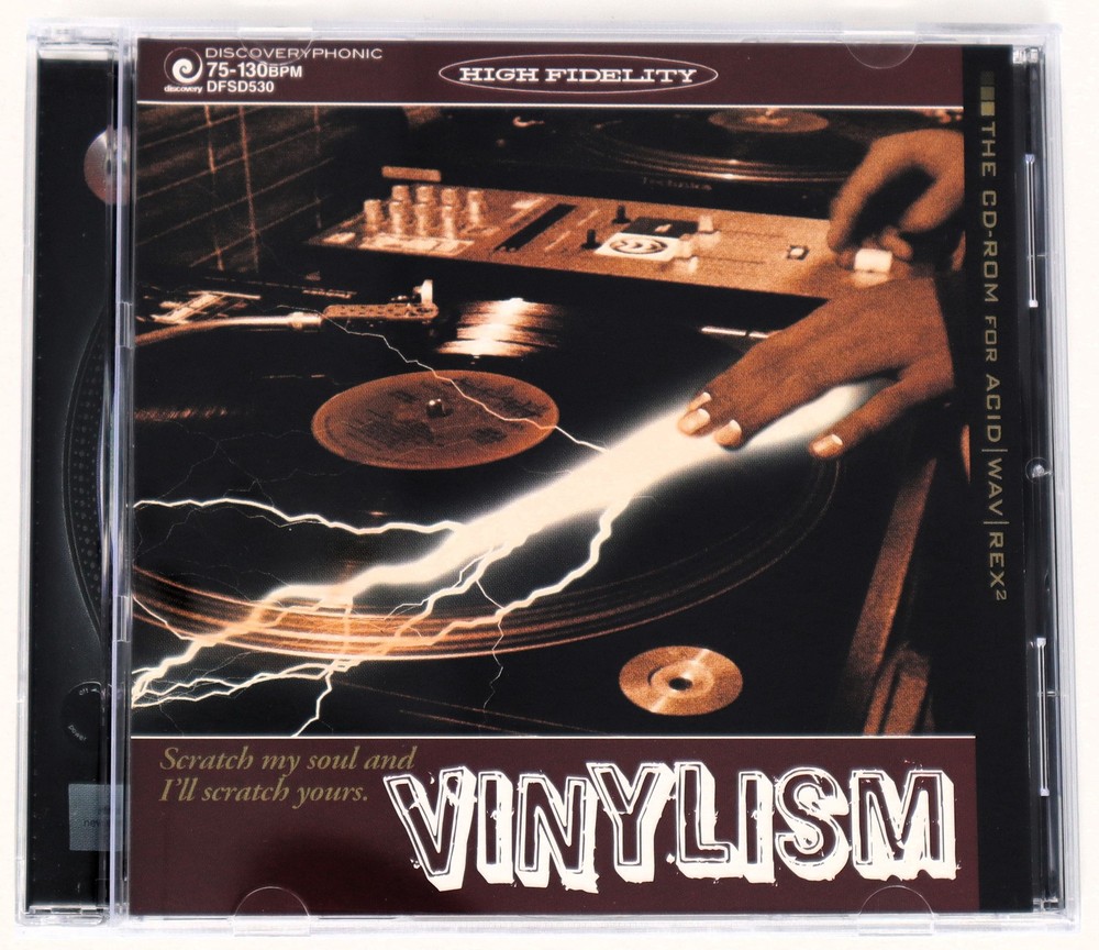 Discovery Firm Vinylism Sample Library/Sound Library/Sampling CD 1990s