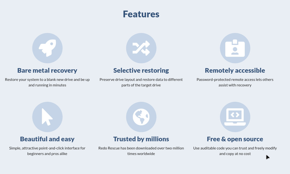 Disk Cloning Software Imaging Backup and Restore Hard Drive Tools Rescue media +