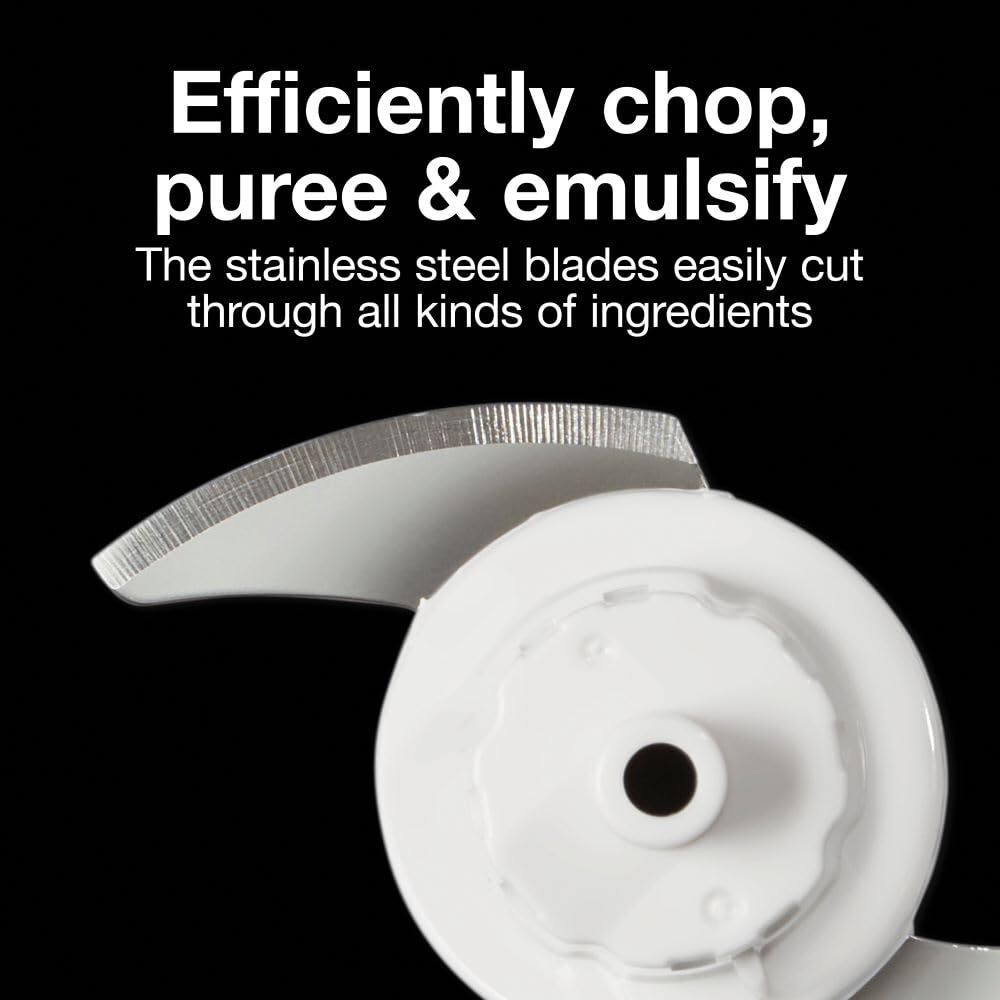 1.5 Cup Mini Food Processor Compact Chopper for Everyday Kitchen Prep