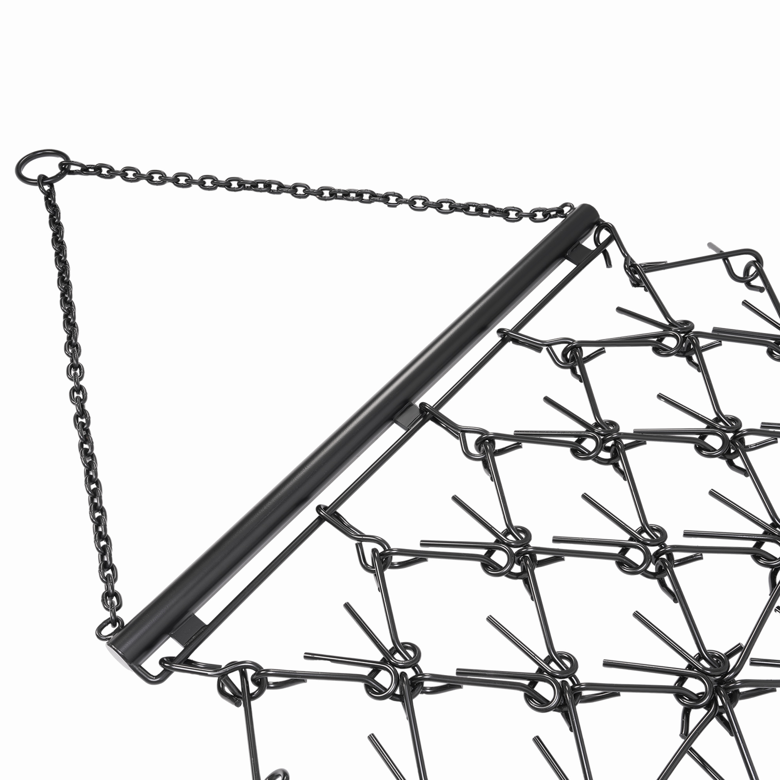 4FT X 4FT Heavy Duty Drag Harrow For ATV UTVs Leveling Grading Powder Coated