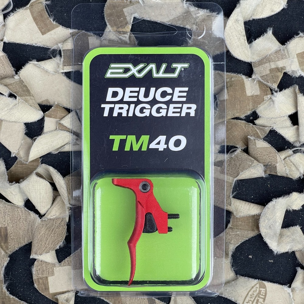 NEW Exalt Luxe TM40 Deuce Trigger - Dust Red