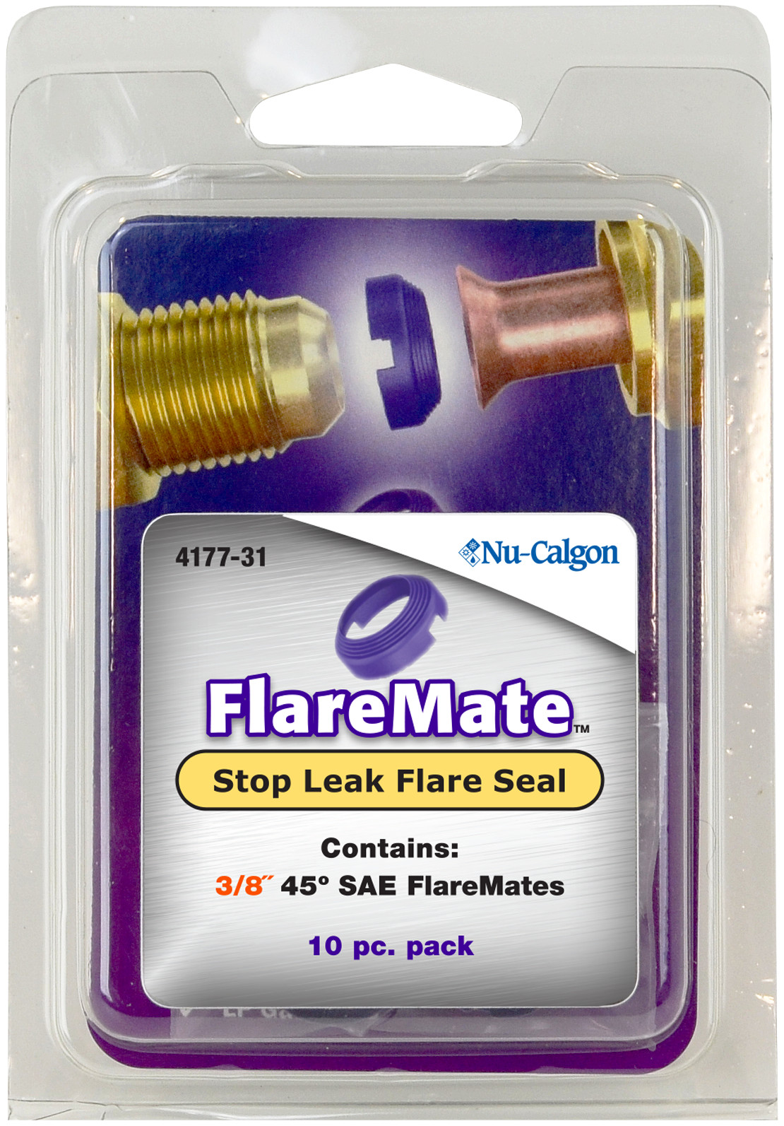 Nu-Calgon 4177-31 3/8" FlareMate Seal Kit, 10 pack