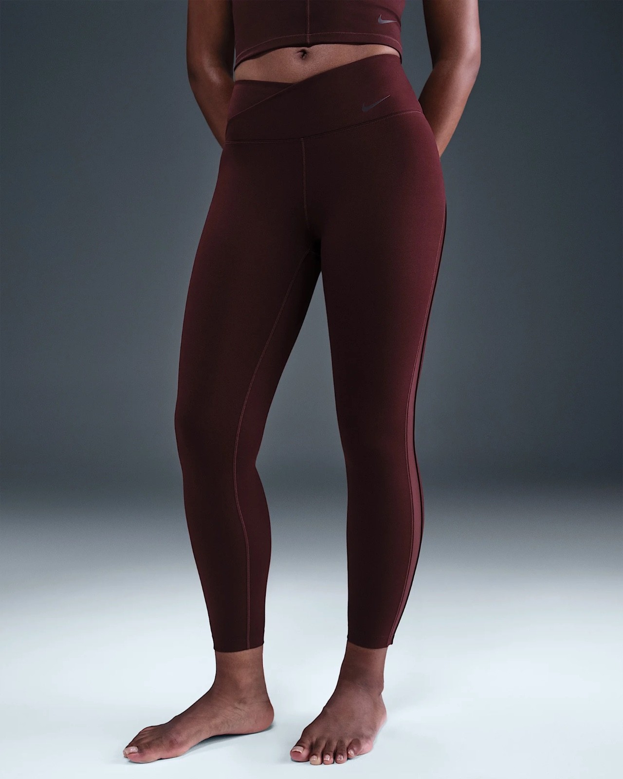 NWT Women's Nike One High-Waisted 7/8 Leggings M MSRP $70