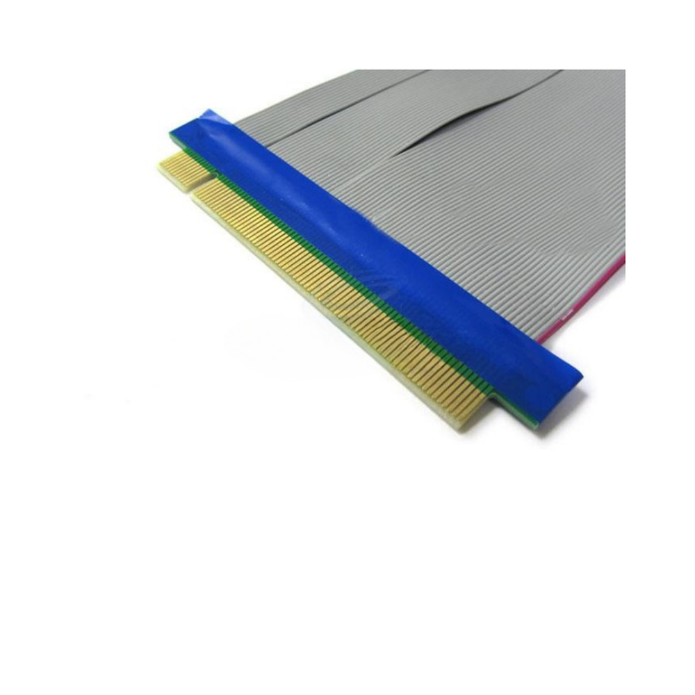 PCI-E Express Riser Card 16X to 16X Extender Extension PC Ribbon Cable