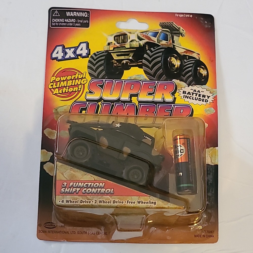 SUPER CLIMBER 4X4 3 FUNCTION SHIFT CONTROL TANK VINTAGE NEW SEALED