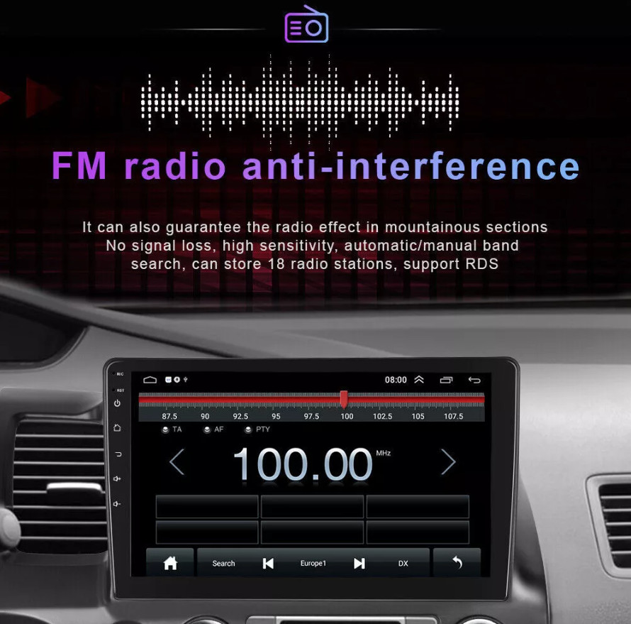 10" CarPlay Camera Android 14 Radio GPS Stereo For Hyundai Creta ix25 2015-2019