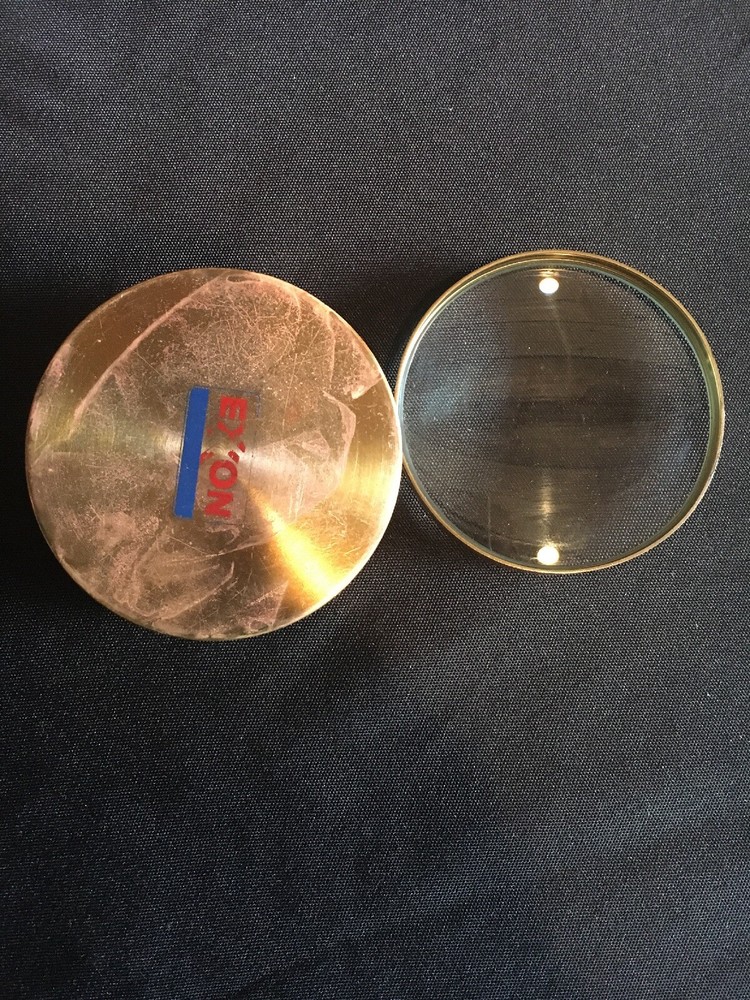 Vintage Sliding Magnifying Glass! Exxon!