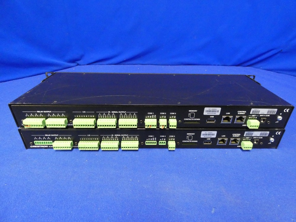 Crestron CP3N Advanced Control Processor QTY 2 (Untested, NO Power Supply)