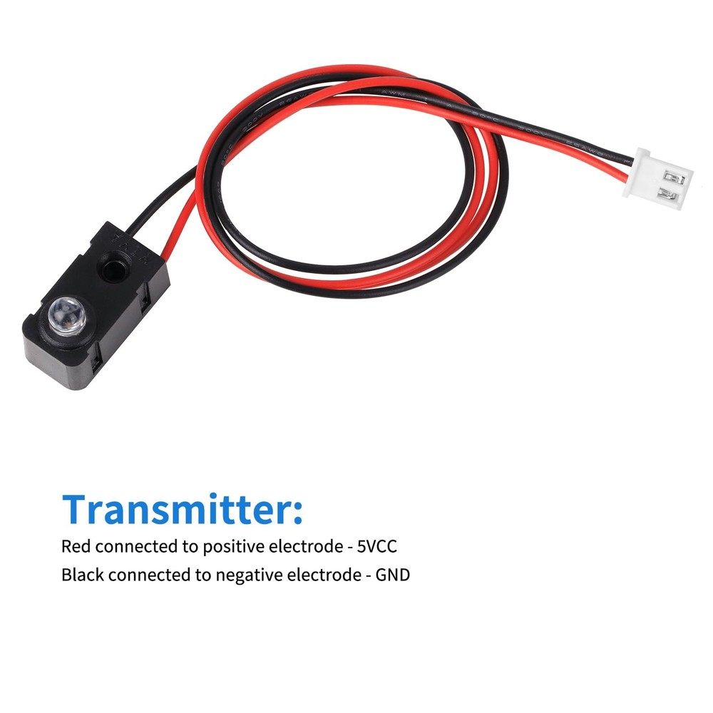 4PCS IR Break Beam Sensor 5MM LEDs Counting Module Split Through-Beam Photoel...