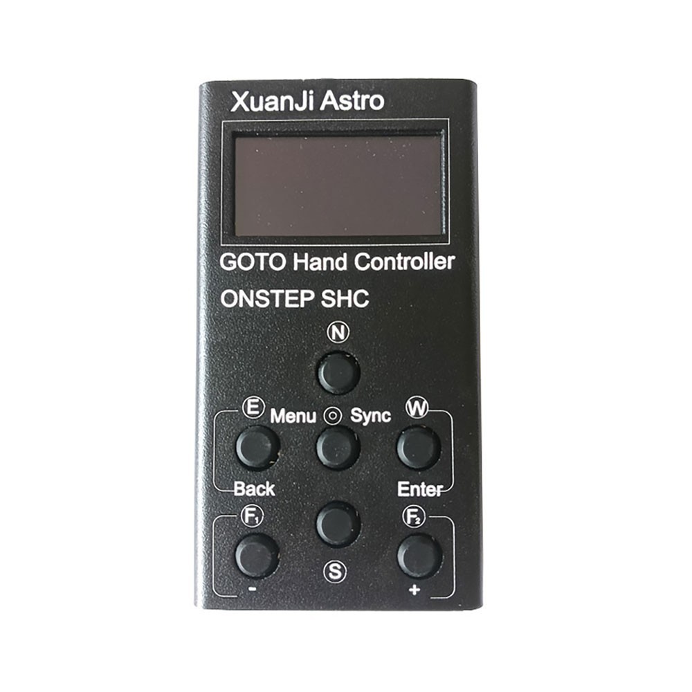 GOTO Metal Equatorial Mount Low Delay OLED 1.3" Hand Controller for Onstep