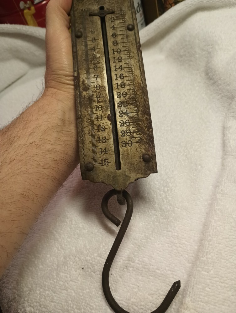Chatillons Antique Improved Spring Balance Scale New York