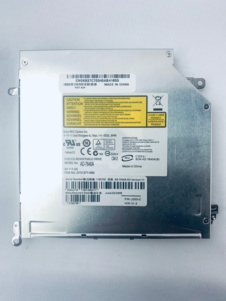 Sony AD-7640A DVD/CD Rewritable Drive