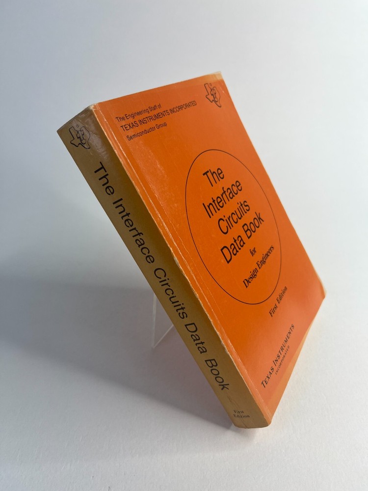 The Interface Circuits Data Book 1st Edition!! Vintage!!