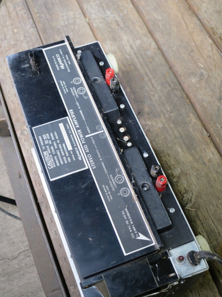 Dynaco Stereo 400 Power Amplifier With Meters